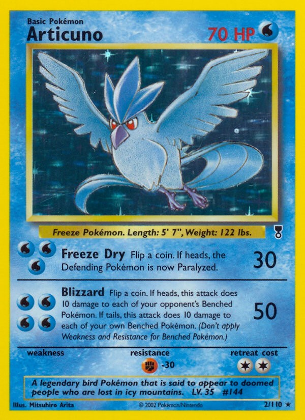 2002 Pokémon Legendary Collection 2002 Pokémon Legendary Collection #2 trading card