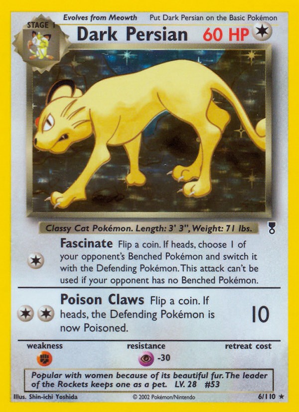 2002 Pokémon Legendary Collection 2002 Pokémon Legendary Collection #6 trading card