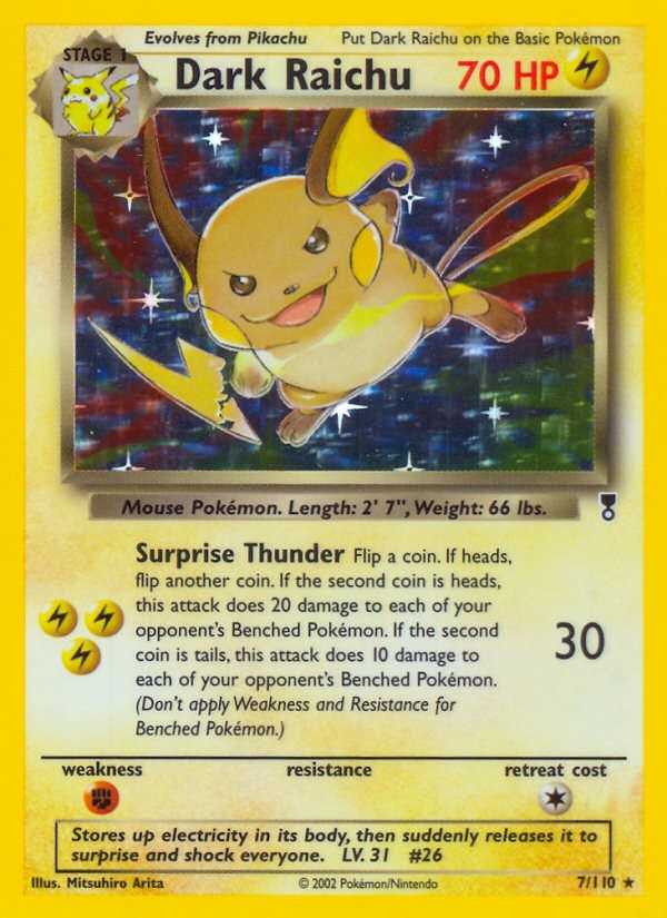 2002 Pokémon Legendary Collection 2002 Pokémon Legendary Collection #7 trading card