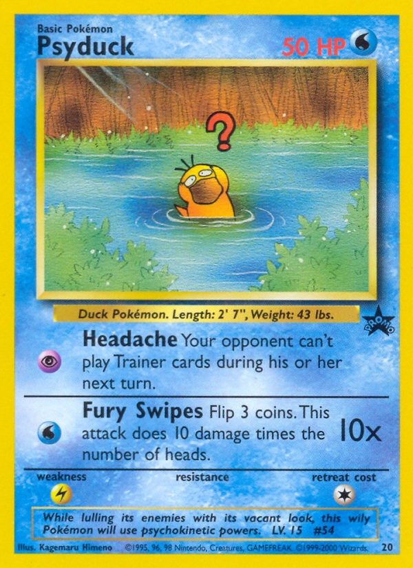 1999 Pokémon Wizards Black Star Promos 1999 Pokémon Wizards Black Star Promos #20 trading card
