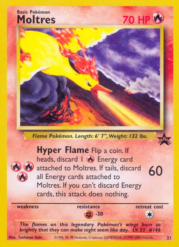 1999 Pokémon Wizards Black Star Promos 1999 Pokémon Wizards Black Star Promos #21 trading card