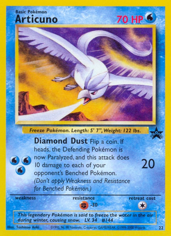 1999 Pokémon Wizards Black Star Promos 1999 Pokémon Wizards Black Star Promos #22 trading card