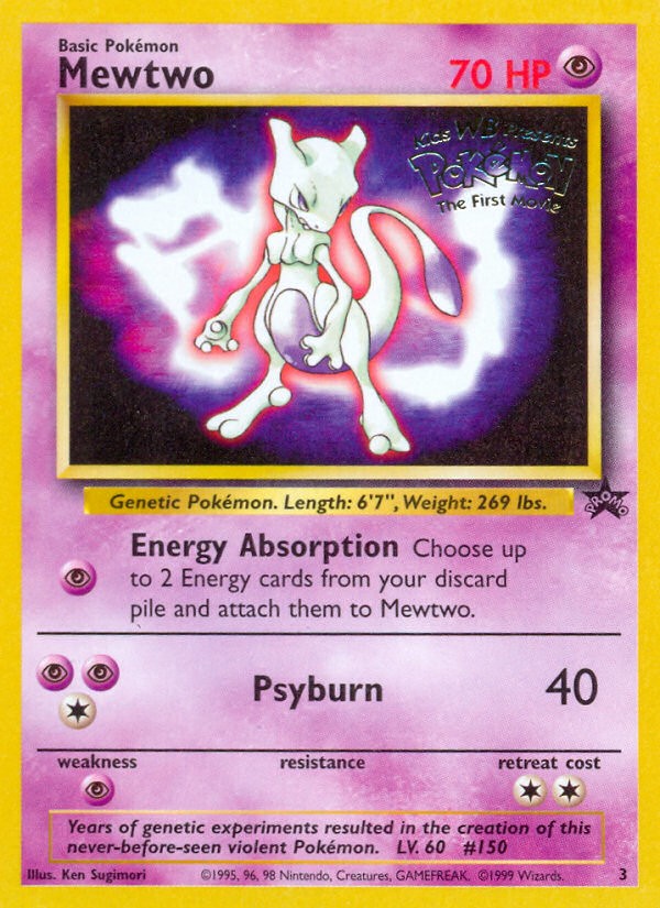 1999 Pokémon Wizards Black Star Promos 1999 Pokémon Wizards Black Star Promos #3 trading card