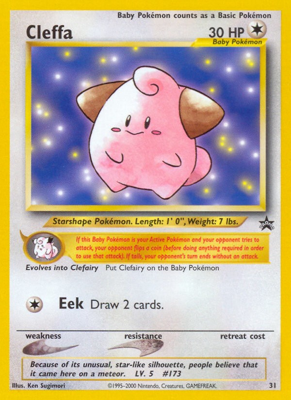 1999 Pokémon Wizards Black Star Promos 1999 Pokémon Wizards Black Star Promos #31 trading card