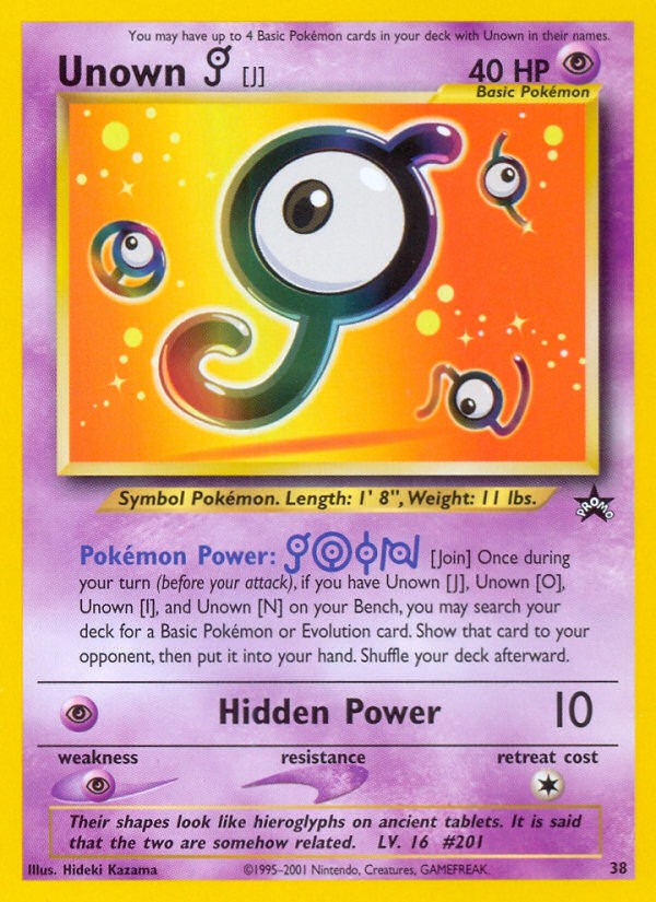 1999 Pokémon Wizards Black Star Promos 1999 Pokémon Wizards Black Star Promos #38 trading card