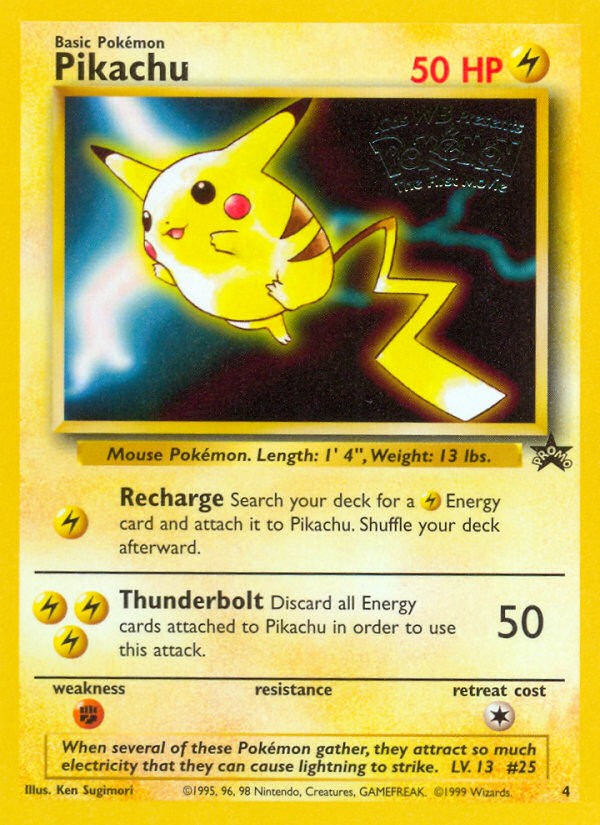 1999 Pokémon Wizards Black Star Promos 1999 Pokémon Wizards Black Star Promos #4 trading card