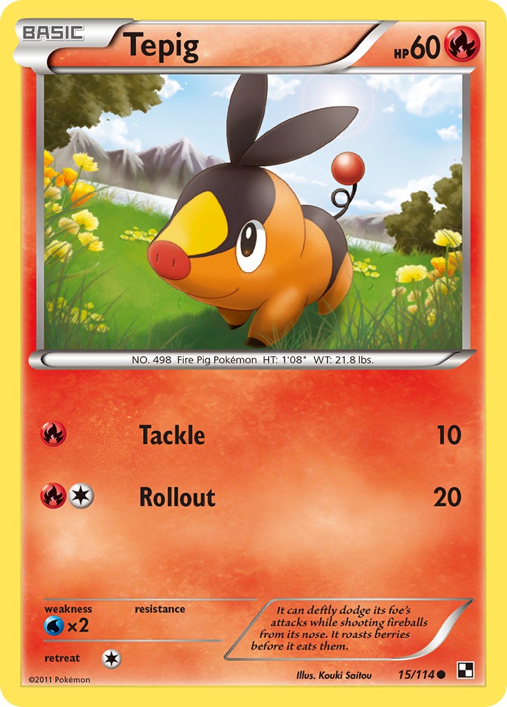 2011 Pokémon Black & White 2011 Pokémon Black & White #15 trading card