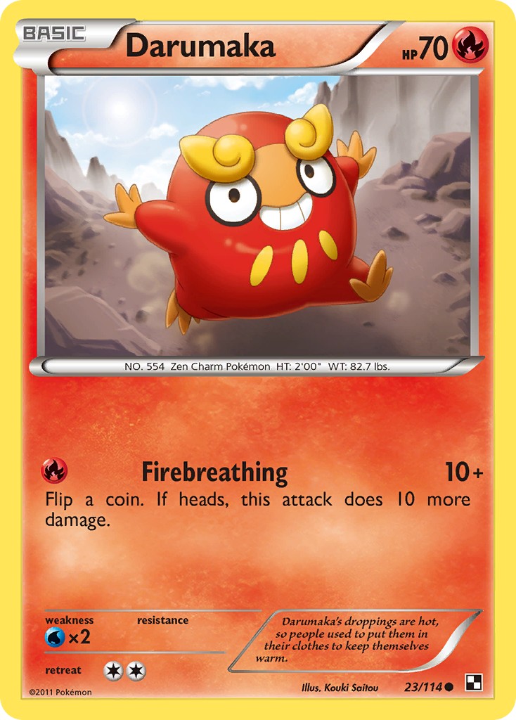 2011 Pokémon Black & White 2011 Pokémon Black & White #23 trading card
