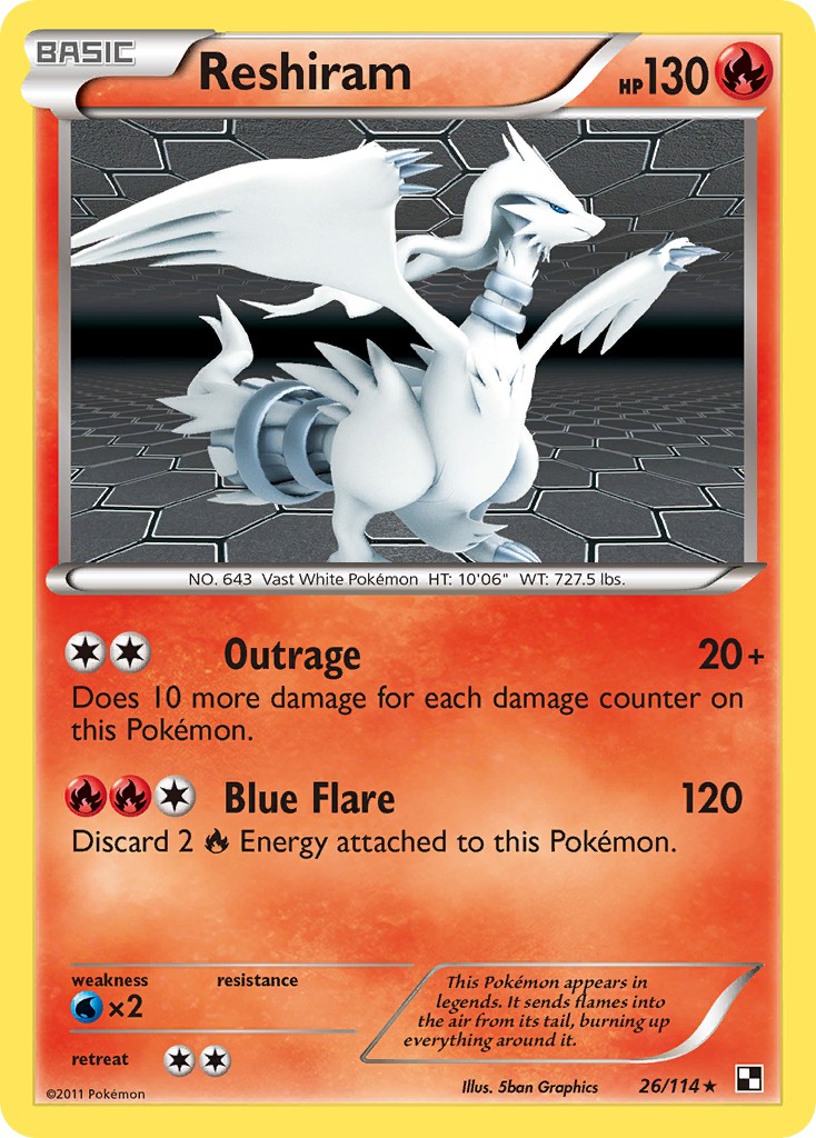 2011 Pokémon Black & White 2011 Pokémon Black & White #26 trading card