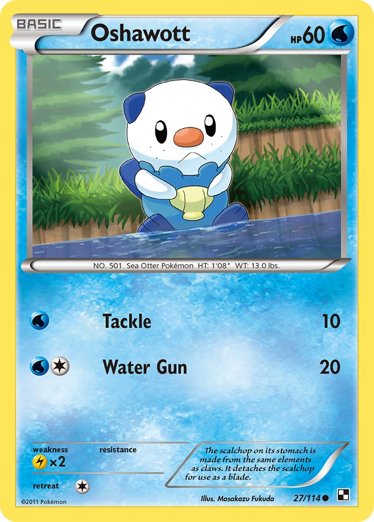 2011 Pokémon Black & White 2011 Pokémon Black & White #27 trading card
