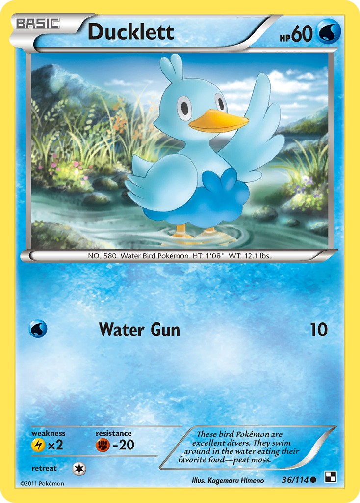 2011 Pokémon Black & White 2011 Pokémon Black & White #36 trading card
