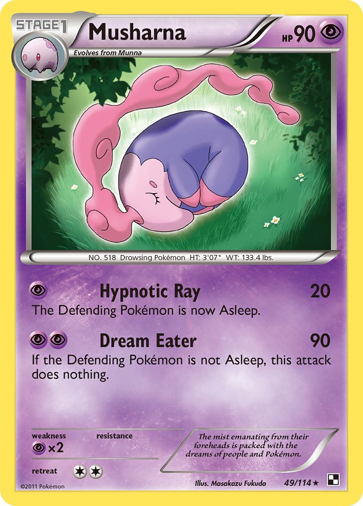 2011 Pokémon Black & White 2011 Pokémon Black & White #49 trading card