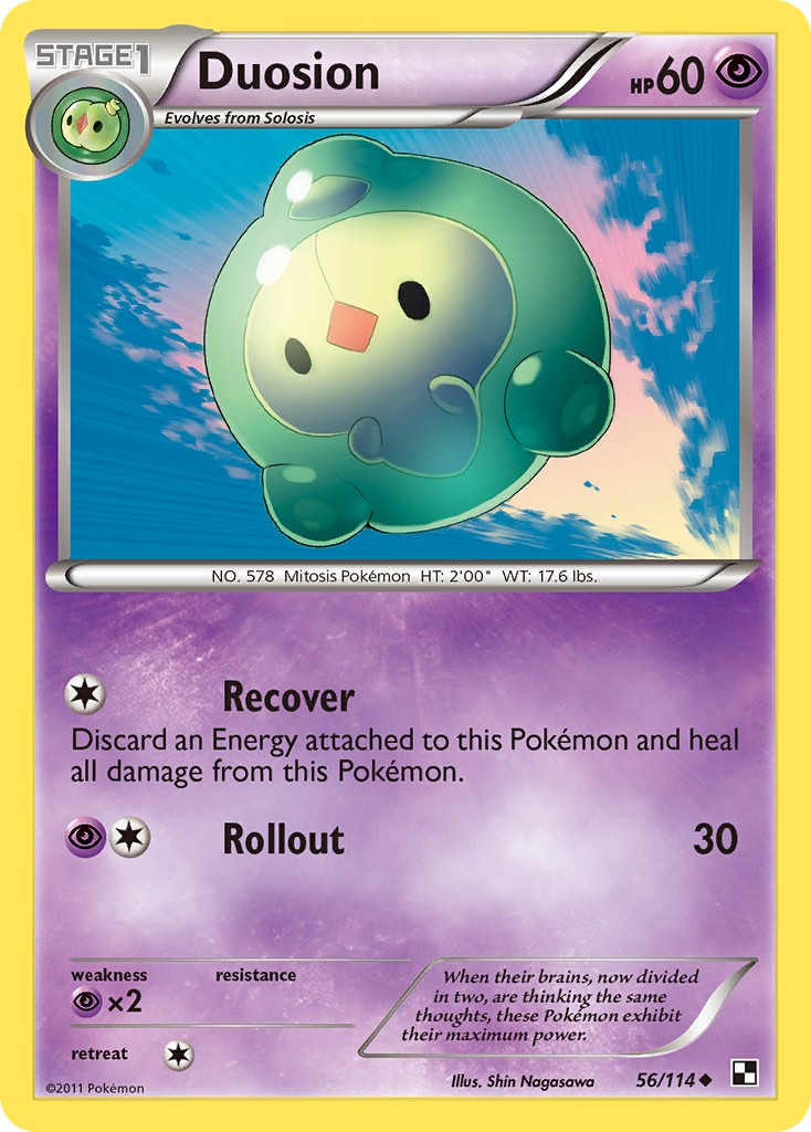 2011 Pokémon Black & White 2011 Pokémon Black & White #56 trading card