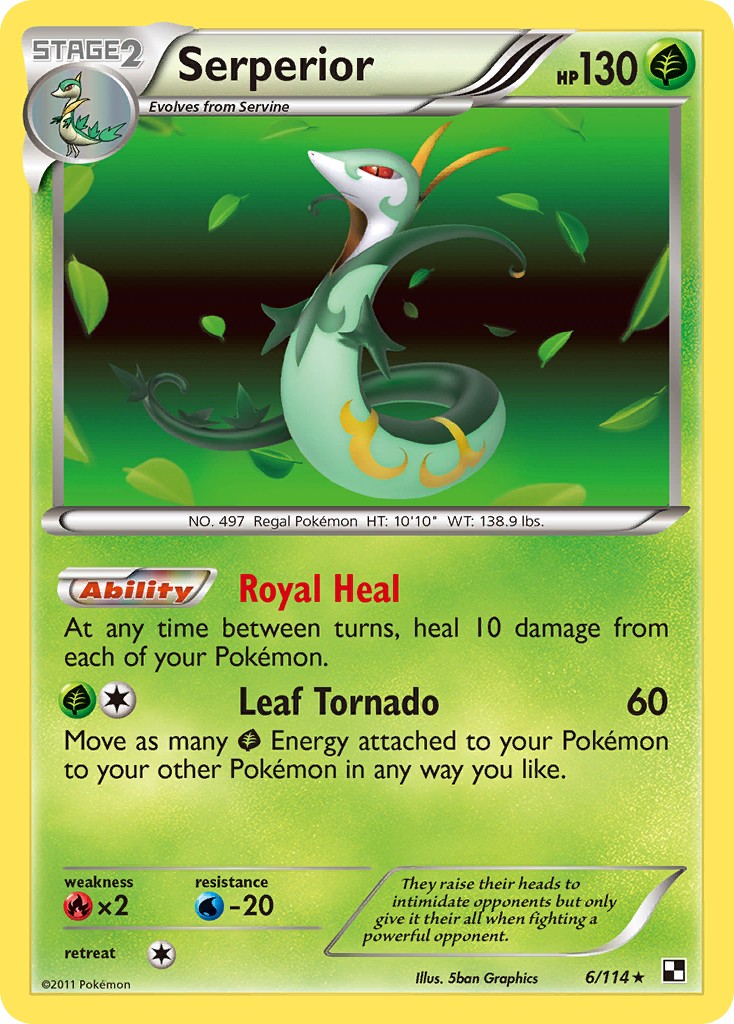 2011 Pokémon Black & White 2011 Pokémon Black & White #6 trading card