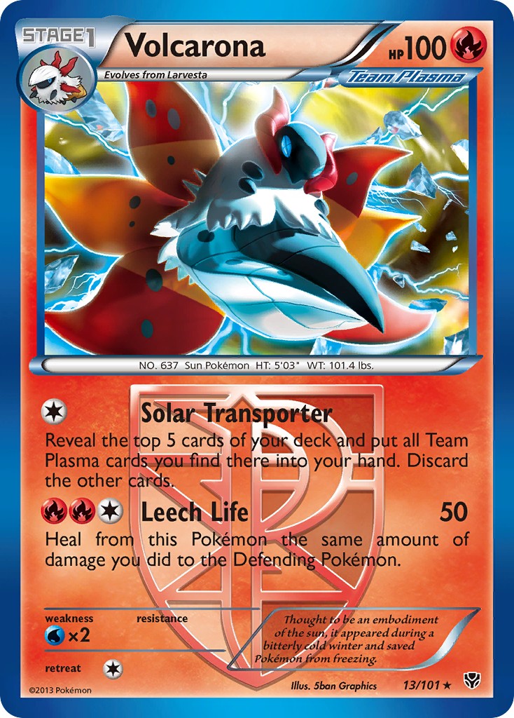 2013 Pokémon Plasma Blast 2013 Pokémon Plasma Blast #13 trading card
