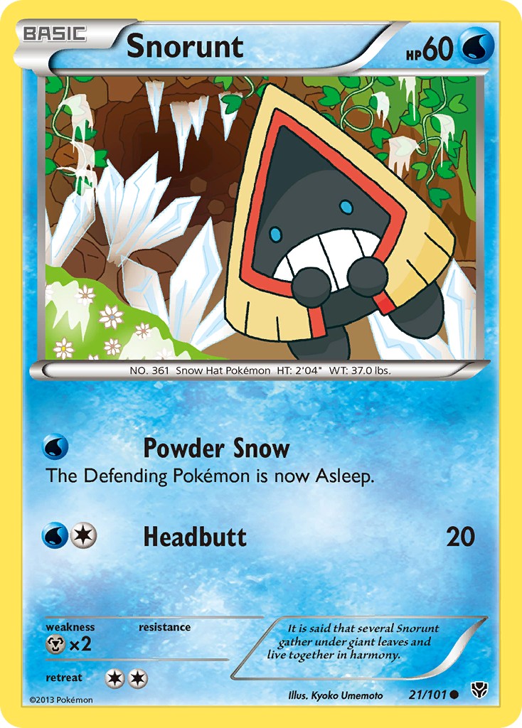 2013 Pokémon Plasma Blast 2013 Pokémon Plasma Blast #21 trading card