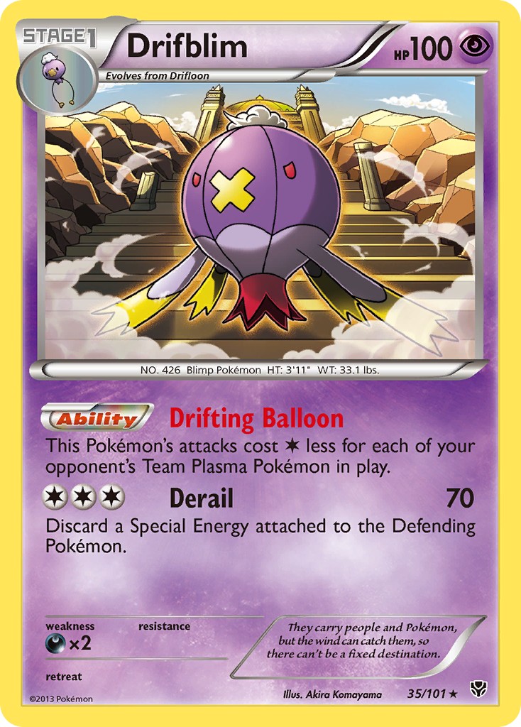 2013 Pokémon Plasma Blast 2013 Pokémon Plasma Blast #35 trading card