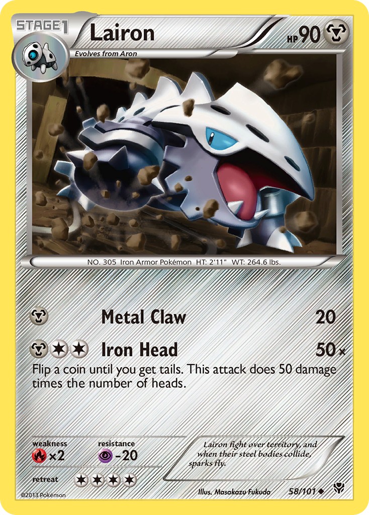 2013 Pokémon Plasma Blast 2013 Pokémon Plasma Blast #58 trading card