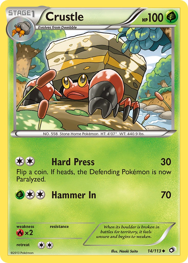 2013 Pokémon Legendary Treasures 2013 Pokémon Legendary Treasures #14 trading card