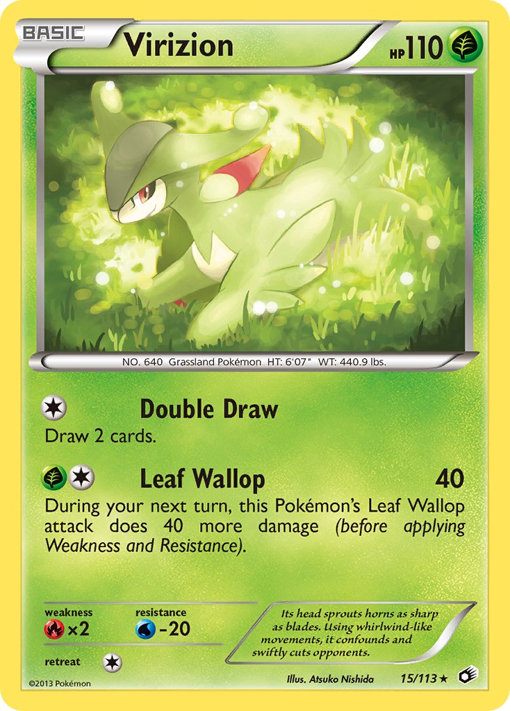 2013 Pokémon Legendary Treasures 2013 Pokémon Legendary Treasures #15 trading card