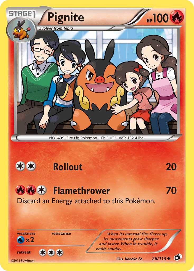 2013 Pokémon Legendary Treasures 2013 Pokémon Legendary Treasures #26 trading card