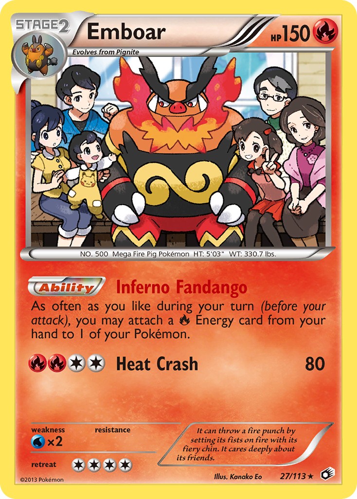 2013 Pokémon Legendary Treasures 2013 Pokémon Legendary Treasures #27 trading card