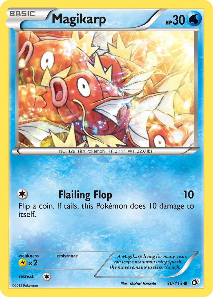 2013 Pokémon Legendary Treasures 2013 Pokémon Legendary Treasures #30 trading card
