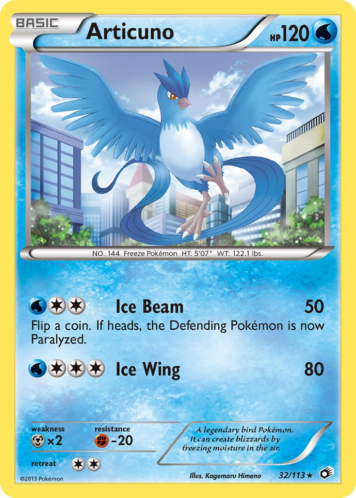 2013 Pokémon Legendary Treasures 2013 Pokémon Legendary Treasures #32 trading card