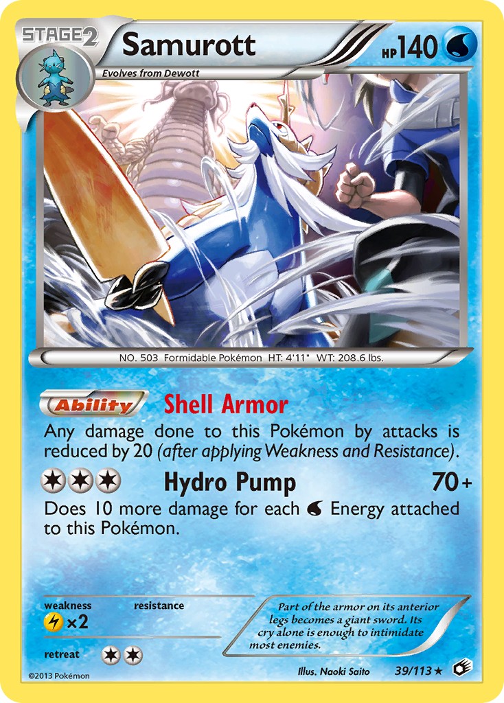 2013 Pokémon Legendary Treasures 2013 Pokémon Legendary Treasures #39 trading card
