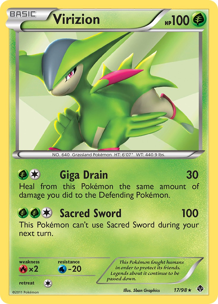 2011 Pokémon Emerging Powers 2011 Pokémon Emerging Powers #17 trading card