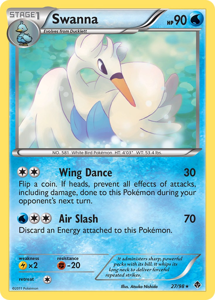 2011 Pokémon Emerging Powers 2011 Pokémon Emerging Powers #27 trading card