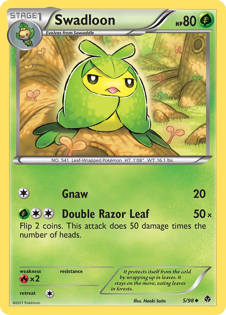 2011 Pokémon Emerging Powers 2011 Pokémon Emerging Powers #5 trading card