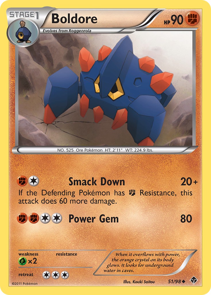 2011 Pokémon Emerging Powers 2011 Pokémon Emerging Powers #51 trading card