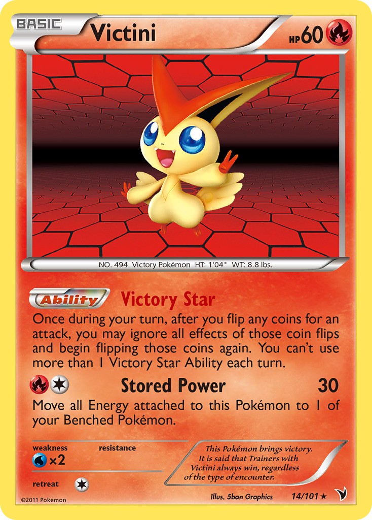 2011 Pokémon Noble Victories 2011 Pokémon Noble Victories #14 trading card