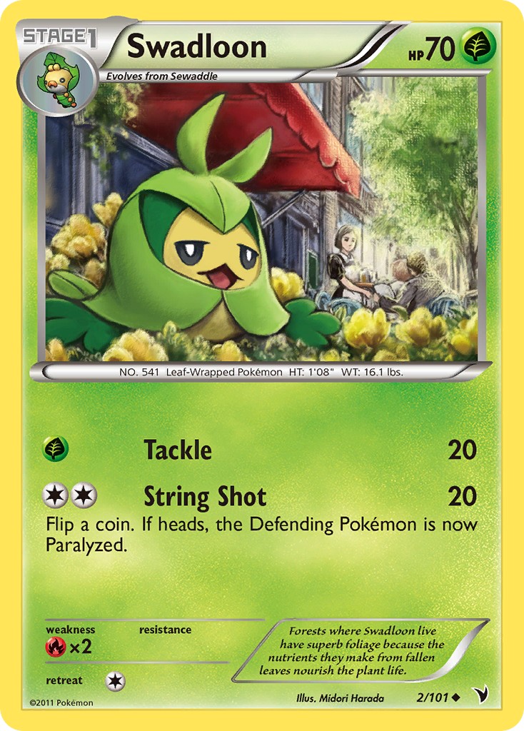2011 Pokémon Noble Victories 2011 Pokémon Noble Victories #2 trading card