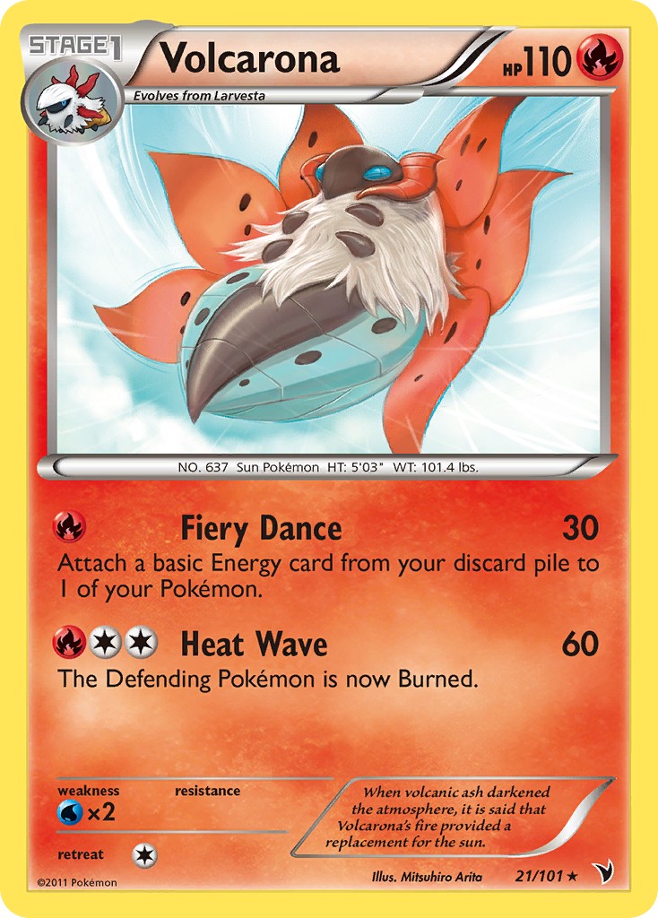 2011 Pokémon Noble Victories 2011 Pokémon Noble Victories #21 trading card