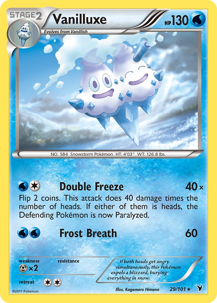 2011 Pokémon Noble Victories 2011 Pokémon Noble Victories #29 trading card