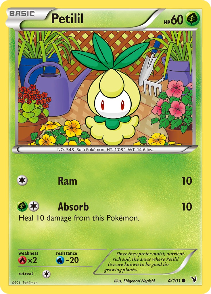 2011 Pokémon Noble Victories 2011 Pokémon Noble Victories #4 trading card