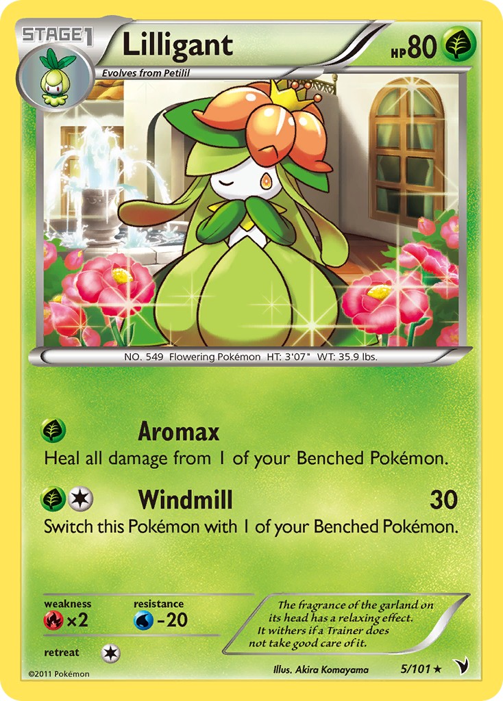 2011 Pokémon Noble Victories 2011 Pokémon Noble Victories #5 trading card