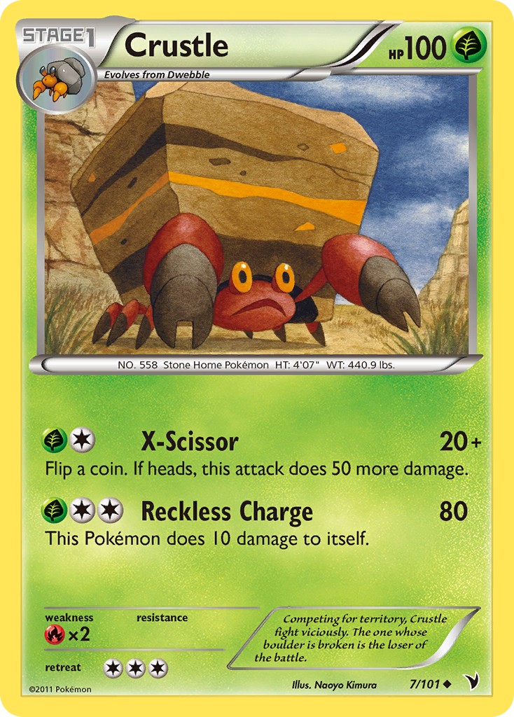 2011 Pokémon Noble Victories 2011 Pokémon Noble Victories #7 trading card