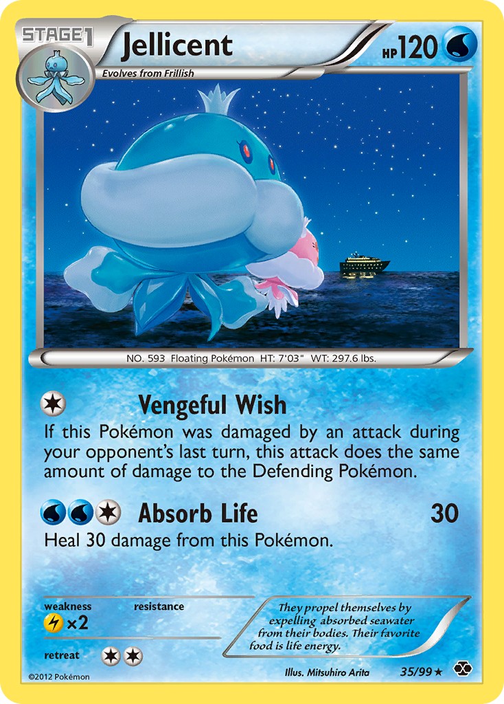 2012 Pokémon Next Destinies 2012 Pokémon Next Destinies #35 trading card