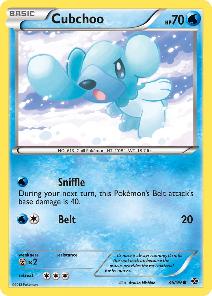 2012 Pokémon Next Destinies 2012 Pokémon Next Destinies #36 trading card