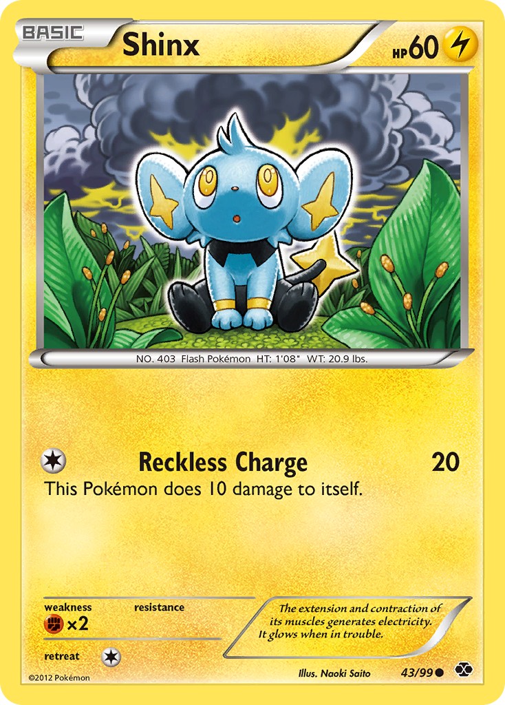 2012 Pokémon Next Destinies 2012 Pokémon Next Destinies #43 trading card