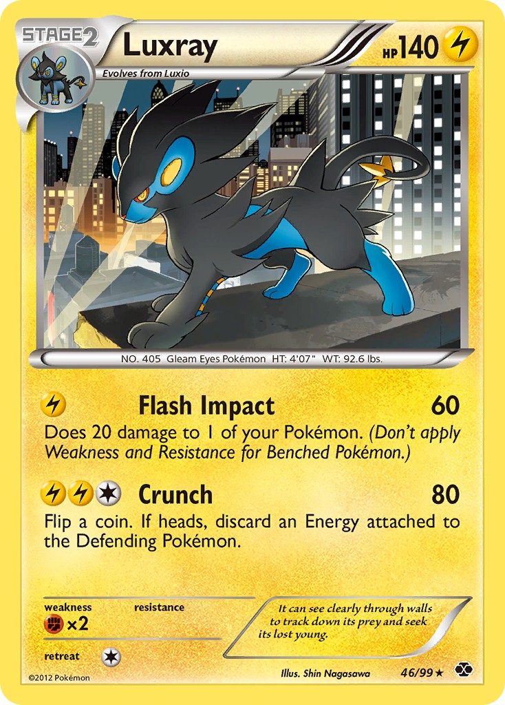 2012 Pokémon Next Destinies 2012 Pokémon Next Destinies #46 trading card