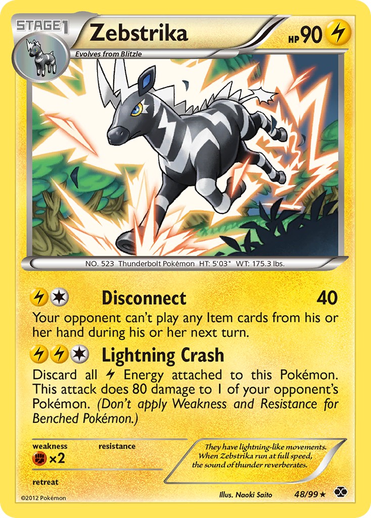 2012 Pokémon Next Destinies 2012 Pokémon Next Destinies #48 trading card