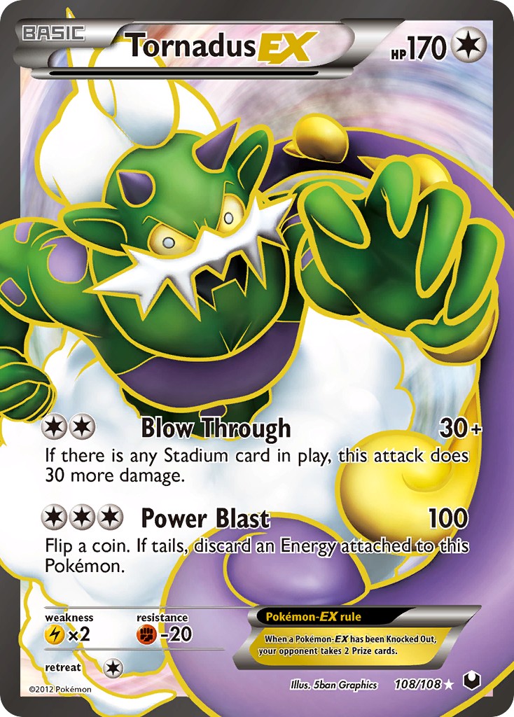 2012 Pokémon Dark Explorers 2012 Pokémon Dark Explorers #108 trading card