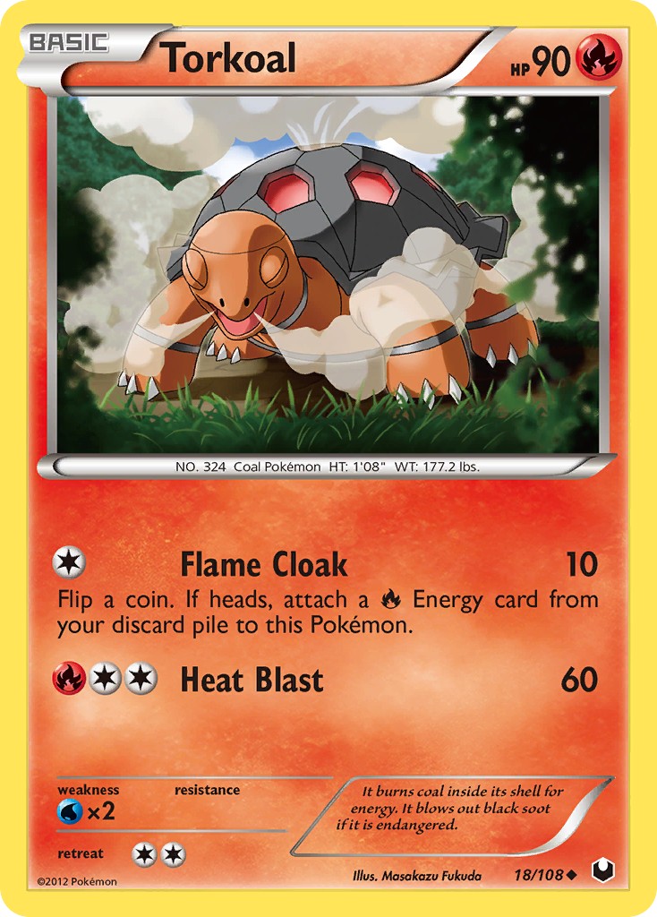 2012 Pokémon Dark Explorers 2012 Pokémon Dark Explorers #18 trading card