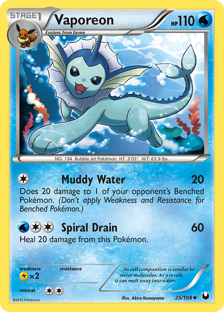 2012 Pokémon Dark Explorers 2012 Pokémon Dark Explorers #25 trading card