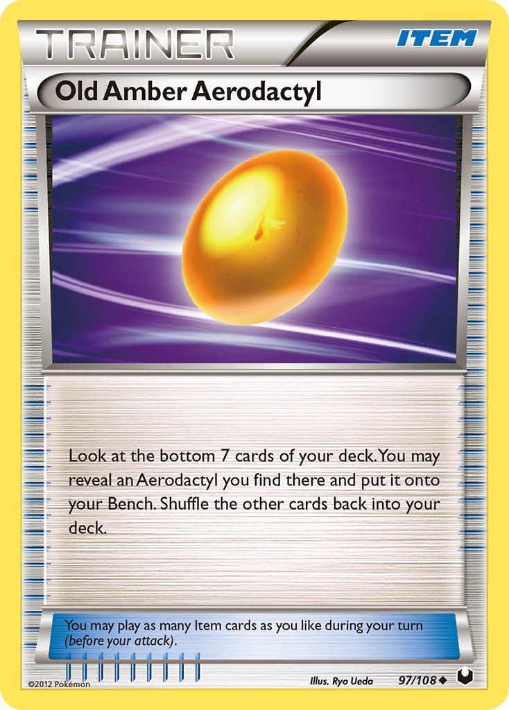 Old Amber Aerodactyl - Image 1