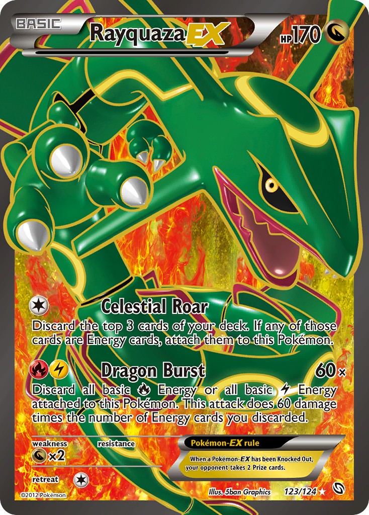 2012 Pokémon Dragons Exalted 2012 Pokémon Dragons Exalted #123 trading card